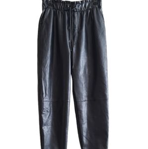 Ambercrombie & Fitch faux leather pants.